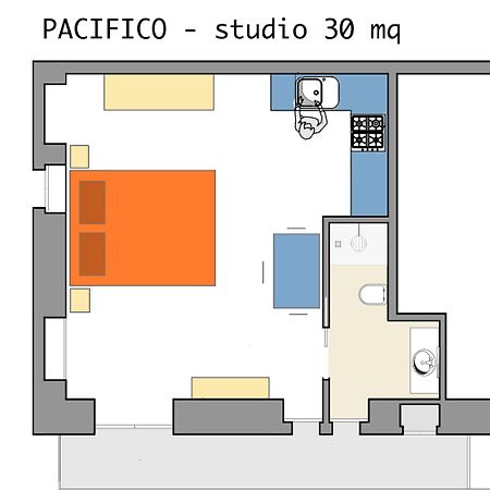 Pacifico Turin Studio Exteriör bild