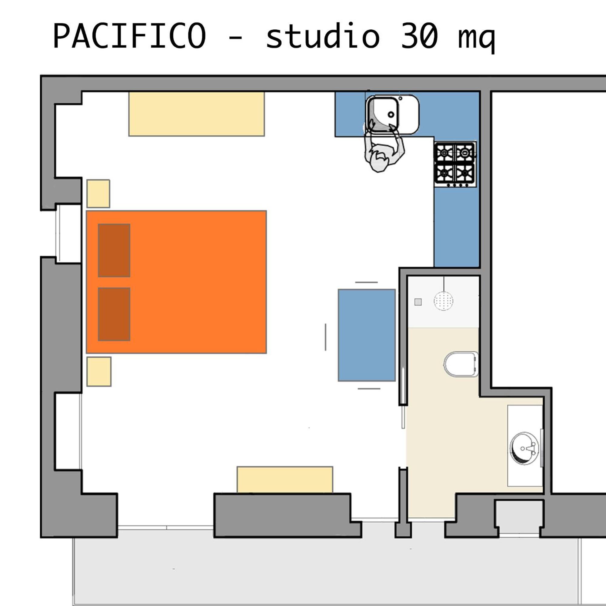 Pacifico Turin Studio Exteriör bild